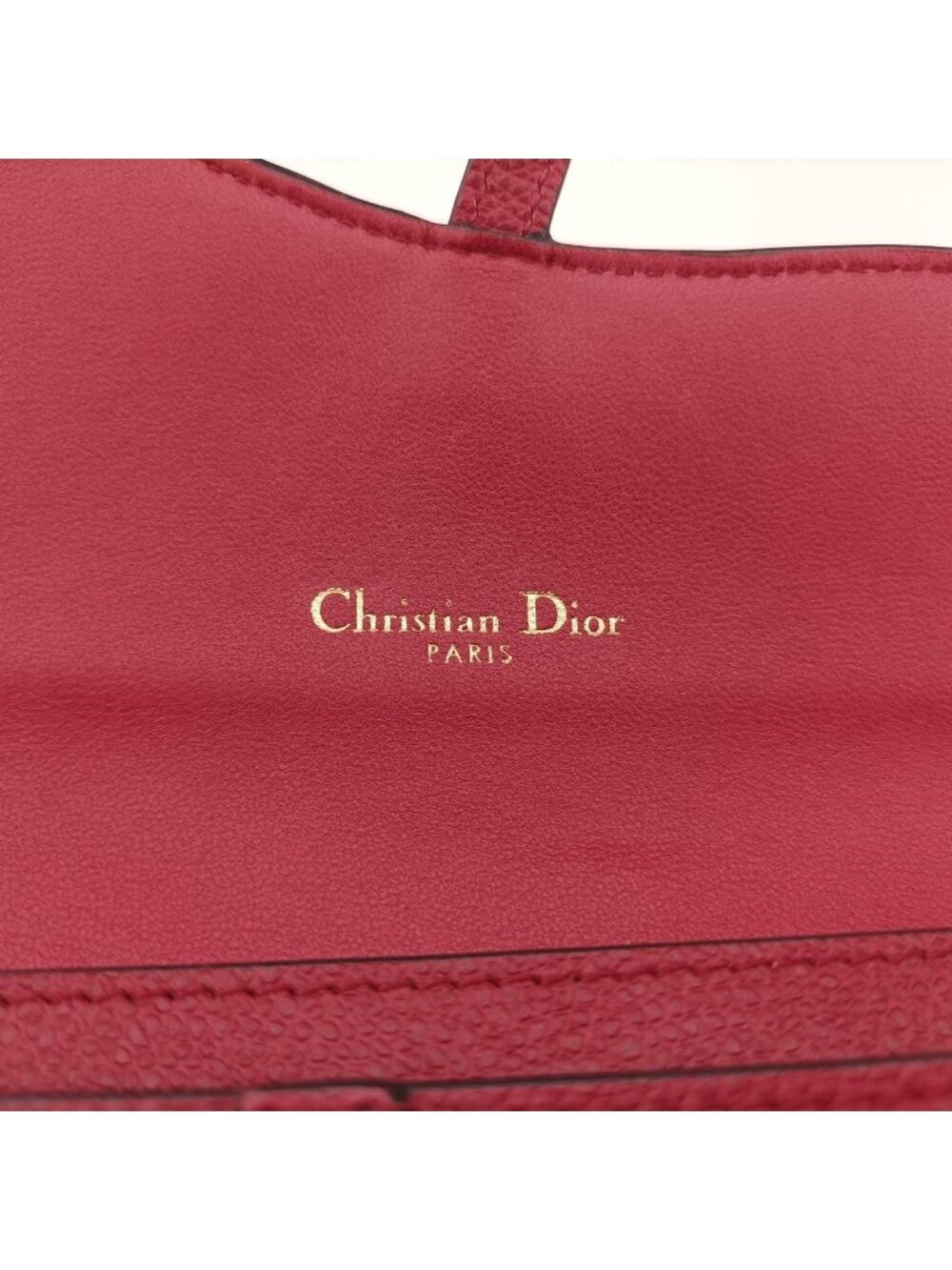 Dior Saddle Red Leather Messenger Bag - Picture 10 of 15